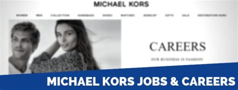 michael kors vacancies|michael kors outlet careers.